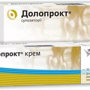 Долопрокт крем ректальний туба 15г- ціни у Вознесенську