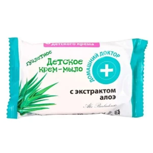 Крем-мыло детское Домашний Доктор с экстрактом алоэ 70г- цены в Славутиче