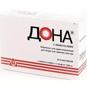 Дона порошок для приготовления раствора для перорального использования 1,5 г №20- цены в Миргороде