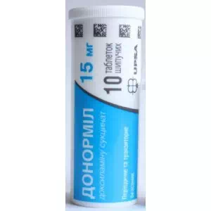 Донормил табл. шип.15 мг N10 (10х1)- цены в Хмельницком