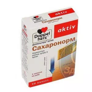 Доппельгерц Актив Сахаронорм таблетки №30- ціни у Нововолинську