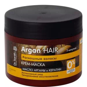 Dr. Sante 0% Argan Hair крем-маска для волосся 300мл- ціни у Дніпрорудному