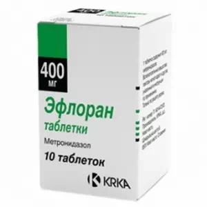 Ефлоран таблетки по 400 мг №10 у флак.- ціни у Славутичі