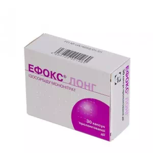 Ефокс лонг капсули прол./д. по 50 мг №30 (10х3)- ціни у Покрові