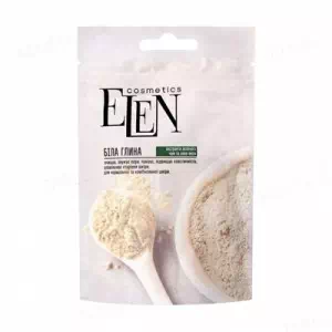 Elen Cosmetics Глина белая экстр.зел.чая и алоэ-вера 50г- цены в Каменское