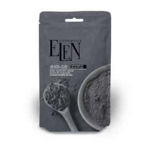 Глина чорна косметична Elen Cosmetics з активованим вугіллям та екстрактом алое віра 40 г- ціни у Мирнограді