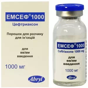 Аналоги и заменители препарата эмсеф 1000 пор д пр. р-ра д ин. 1000мг №1 инд уп