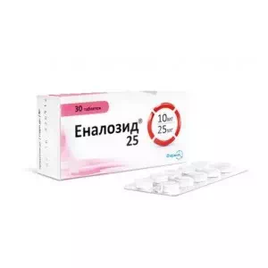 Эналозид 10мг 25мг таблетки №30- цены в Южноукраинске