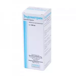 Эндометрин таблетки вагинальные 100 мг №6- цены в Крыжановке