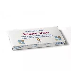 Енкорат Хроно таблетки 300мг №30- ціни у Мелітополі