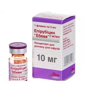 Аналоги и заменители препарата Эпирубицин фл 10мг 5мл