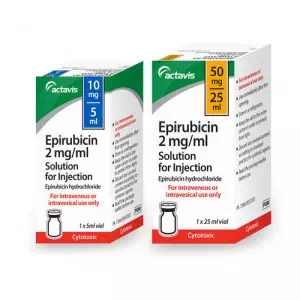 Епірубіцин-Віста р-р д ін.2мг мл 25мл (50мг 25мл) фл.- ціни у Марганці