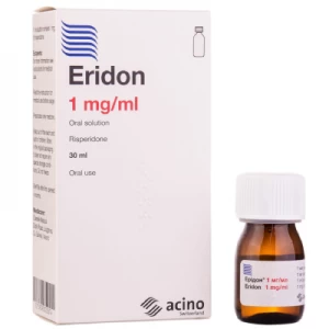 Ерідон розчин оральний 1 мг/мл по 30 мл у флаконі з піпеткою- ціни у Слов'янську