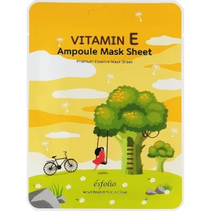 Esfolio Маска тканевая для лица Vitamin Е 25мл- цены в Полтаве