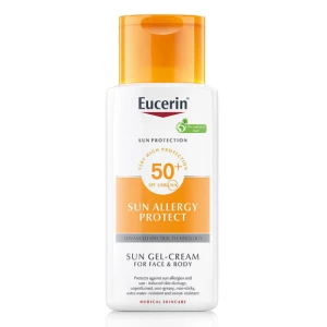 Eucerin 63944 Аллерджі Протект сонцезахисний крем-гель для обличчя та тіла SPF50 150мл- ціни у Нововолинську