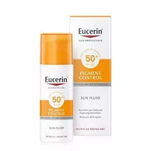 Eucerin 87997 Пигмент Контрол солнцезащитный флюид для лица против гиперпигментации SPF50+ 50 мл- цены в Глыбокая