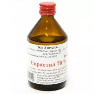 Евраэтил 96% раствор для наружного применения по 100мл №1 в флакон- ціни у Дніпрі