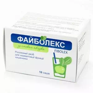 Файболекс Яблуко саше 5.8г N10- ціни у Новомосковську