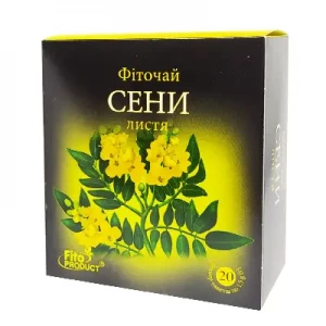 Фиточай №27 Сенны листья ф/пак.1.5г №20- цены в Одессе