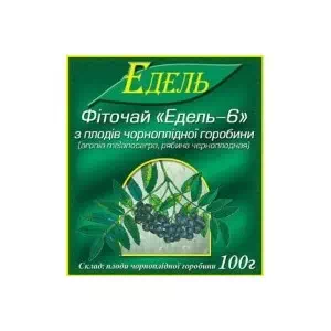 Фіточай Едель-06 плоди горобини чорноплідної 100г- ціни у Одесі