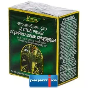 Фіточай Едель-59 кукурудзяні приймочки 50г- ціни у Дрогобичі