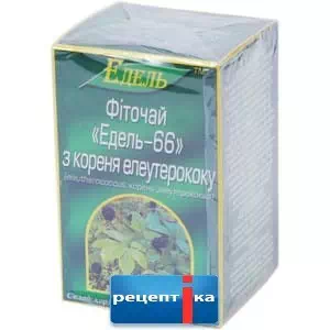 Фиточай Эдель-66 элеутерококк 50г- цены в Першотравенске