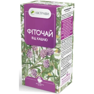 Фіточай від кашлю фільтр-пакет 1.5 г №20 Ліктрави- ціни у Переяслав - Хмельницькому