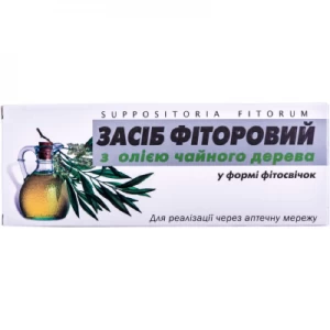 Фітосвічки фіторові з олією чайного дерева №10- ціни у Тернополі