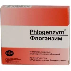 Инструкция к препарату Флогензим таблетки №40