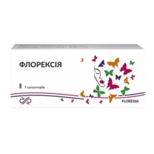 Флорексия вагинальные суппозитории №7- цены в Киеве