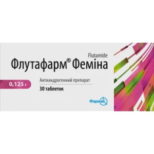 Флутафарм Фемина таблетки 0.125 №30- цены в Покровске