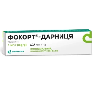 Фокорт-Дарниця крем 1 мг/г туба 15г- ціни у Олександрії