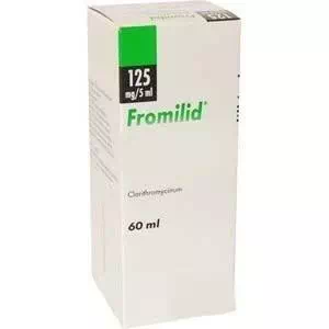 Отзывы о препарате Фромилид гранулы для приготовления суспензии для внутреннего применения 125мг 5мл флакон 60 мл