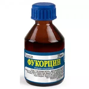Фукорцин розчин для зовнішнього застосування флакон 25мл Фітофарм- ціни у Одесі