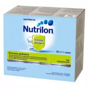 Функциональное детское питание Nutrilon Белковая добавка 4х(50х1г)саше- цены в Днепре