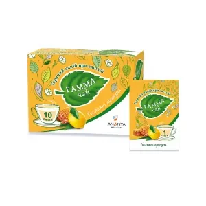 Гама рослинні гранули зі смаком меду та лимону в саші 10 шт- ціни у Оріхові