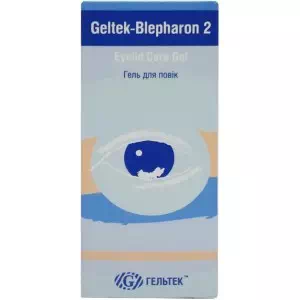 Гель для век Geltek-Blepharon 2 15г- цены в Пологах