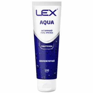Гель-смазка интимная увлажняющая Lex Aqua 100 мл- цены в Мариуполе