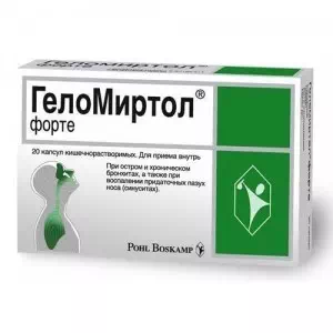 Геломіртол форте капсули 300 мг №20- ціни у Конотопі
