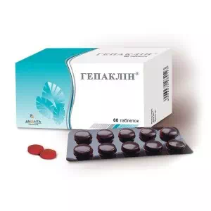 Гепаклин таблетки №60- цены в Каменское