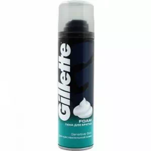 Отзывы о препарате GILLETTE FOAM пена для бритья для чувствительной кожи 200 мл