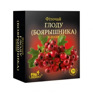 Фиточай Боярышника плоды 4,0г №20- цены в Никополе