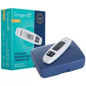 Глюкометр Longevita Smart- ціни у Маріуполі
