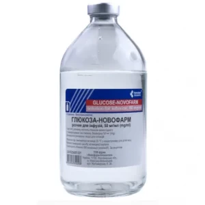 Глюкоза-Новофарм розчин для інфузій 50мг/1мл пляшка 500мл- ціни у Баштанці