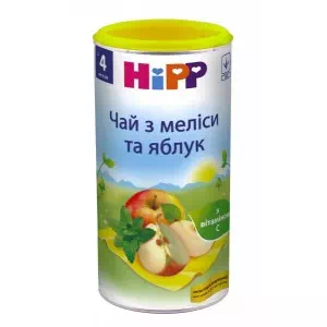 HIPP Чай Меліса-яблуко 200г- ціни у Слов'янську