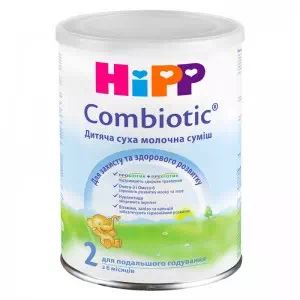 HIPP детская сухая мол.смесь Combiotic 2 д дальнейшего питания 750г- цены в Марганце
