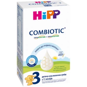 Дитяча суха молочна суміш HIPP Combiotic 3 з 11 місяців 300 г- ціни у Олександрії