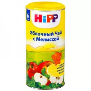 Hipp (Хіпп) Чай з меліси та яблук 200г- ціни у Добропіллі