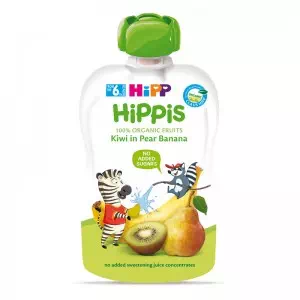 Пюре фруктове HIPP HIPPIS груша банан ківі 100г- ціни у Знам'янці