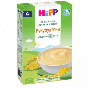 HIPP Каша б молочная органич.кукурузная 200г- цены в Марганце